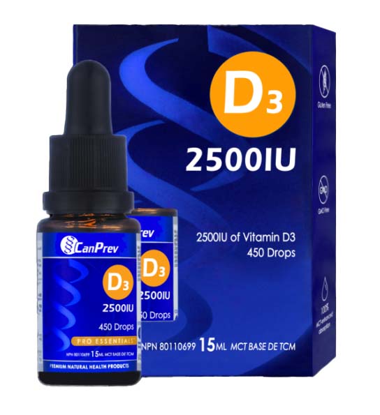 CanPrev Vitamin D Drops