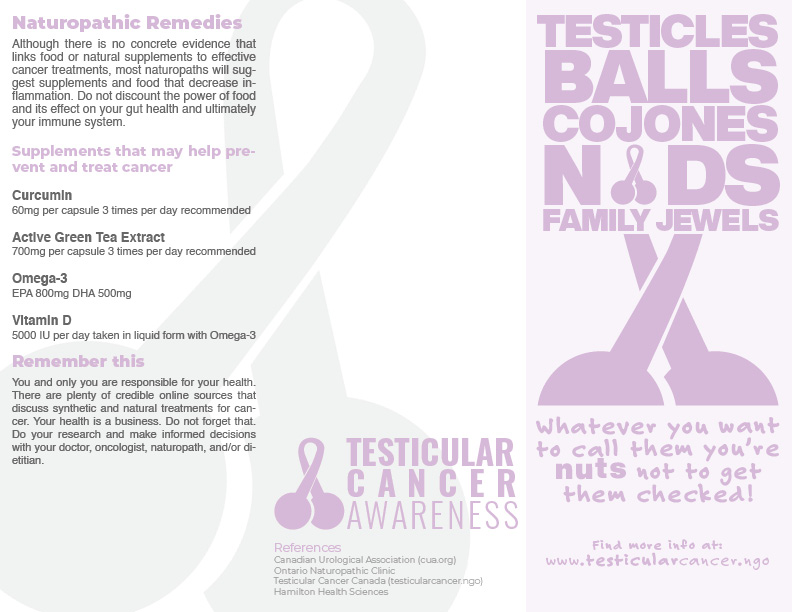 Testicular Cancer Brochure